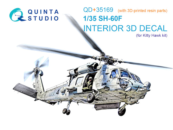 Sikorsky SH60F Seahawk Interior 3D Decal  (Kitty Hawk)  QD+35169
