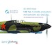 Yakovlev Yak1 (Mid Production) 3 Interior 3D Decal  for Modelsvit and Southfork) QD48003-BASE