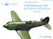 Polikarpov I-185 Interior 3D Decal  for ARK QD48016-PRO