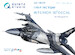 F16C Fighting Falcon Interior 3D Decal for Hasegawa QD48035