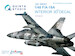 F/A18A Hornet Interior 3D Decal  for Kinetic QD48042