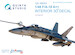 F/A18A++  Hornet Interior 3D Decal  for Great Wall QD48043