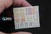 F16D Block 30/40/50 Fighting Falcon Interior 3D Decal  for Kinetlc  QD48045