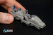 Rafale B Interior 3D Decal  and resin parts (Revell)  QD+48340