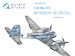 Messerschmitt Me410 Interior 3D Decal  for MENG QD48353