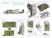 Bristol Beaufort MK1  Interior 3D Decal  and resin parts for ICM  QD+48379