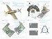 Macchi MC202 Folgore (Early)  Interior 3D Decal  for Hasegawa/Eduard  QD48389