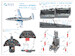 Aero L-29 Delfin Interior 3D decal  (for AMK kit)  QD48604