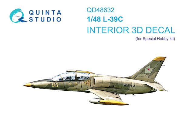 Aero L39C Albatros Interior 3D decal (Special Hobby) QD48632