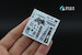 Kamov KA50 Hokum A  Interior 3D Decal  and resin parts (Italeri) Blue grey colour for Cockpit Panels  QD+48639