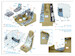 Kamov KA50 Hokum A  Interior 3D Decal  and resin parts (Italeri) Blue grey colour for Cockpit Panels  QD+48639