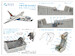 F8E Crusader Interior 3D Decal (Hasegawa / Hobby 2000)  QD48650