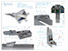 F-22 Raptor Interior 3D Decal (for Hasegawa kit) QD48652