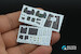 F22 Raptor Interior 3D Decal (Hasegawa)  QD48652