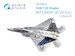 F22 Raptor Interior 3D Decal (Hasegawa) QD48652