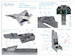 F22 Raptor Interior 3D Decal (Hasegawa)  QD48652