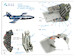 Grumman F9F-2 Panther Interior 3D Decal (Trumpeter)  QD48664