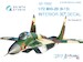 Mikoyan Mig29 (9-13) Fulcrum  Interior 3D Decal  for Zvezda QD72002