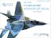 Mikoyan Mig29SMT  Interior 3D Decal  for Zvezda QD72003