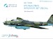 Petlyakov Pe8 (TB7)  Interior 3D Decal  for Zvezda QD72005