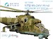 Mil Mi24V Hind Interior 3D Decal  for Zvezda QD72006