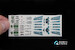 Sukhoi Su30SM Flanker H Interior 3D Decal  for Zvezda  QD72012
