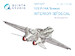 F-14A Tomcat interior 3D decal (for Hasegawa kit) QD72094