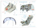 KA-6D Tanker Intruder interior 3D decal (for conversion from Fujimi kit)  QD72099