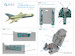 Mikoyan MiG21PFM Fishbed Interior 3D Decal - Emerald (Eduard)  QD72108