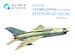 Mikoyan MiG21PFM Fishbed Interior 3D Decal - Emerald (Eduard) QD72108