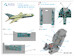 Mikoyan MiG21PFM Fishbed Interior 3D Decal - Emerald (Eduard) QD72108