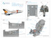 Mikoyan MiG21PFM Fishbed Interior 3D Decal - Grey (Eduard)  QD72109
