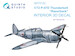 P47D Thunderbolt 'Razorback"  Interior 3D Decal (Tamiya) QD72122