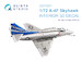 A-4F Skyhawk Interior 3D decal (for Fuiimi/Hobby 2000 kit) QD72122