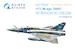 Mirage 2000D Interior 3D decal and resin parts (for Modelsvit kit) QSD72247R