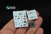 DH Mosquito B. MKXVI/PR MKXVI  Interior 3D Decal  with Resin Part (Airfix)  QD72254