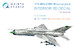 MiG21MF (Moscow Plant) nterior 3D Decal with Resin parts (Eduard) QSD72258R