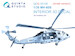 Sikorsky MH60S Seahawk Interior 3D Decal for Academy (Small version) QDS-35109