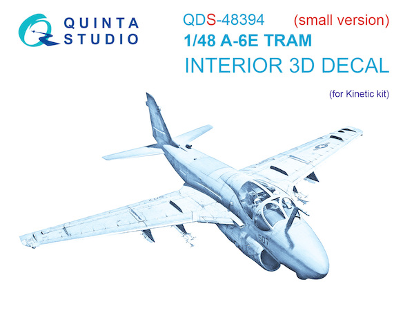 A6E Intruder Tram  Interior 3D Decal  (Kinetic)  QDS48394