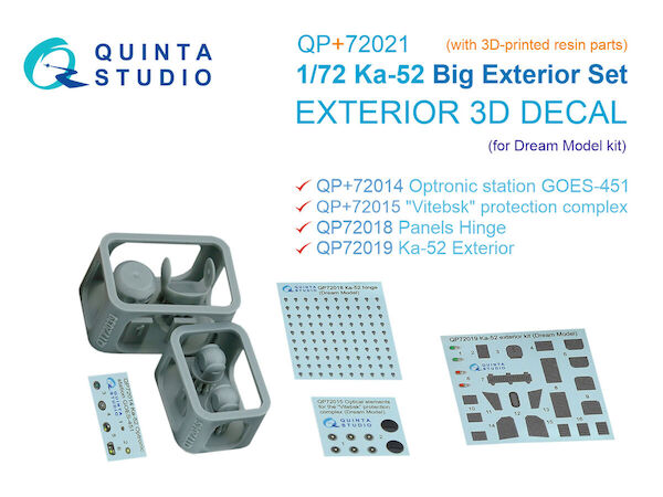 Kamov Ka52 Big Exterior set (Dream Model) QP+72021