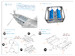 Yak-7/Yak-9 propeller Ratchet and Exhaust Pipes (early style) (for Zvezda kit)  QT48142