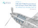 Yak-7/Yak-9 propeller Ratchet and Exhaust Pipes (late style) (for Zvezda kit) QT48011