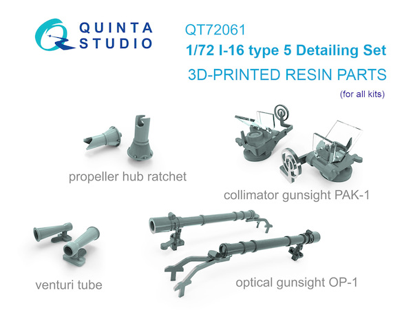 I-16 type 5 Detailing Set (for all kits) QT72061
