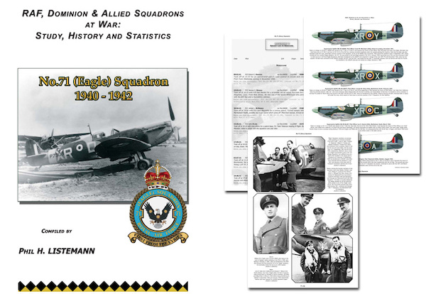 No71 (Eagle) Squadron 1940-1942 Hurricane Spitfire  71sq