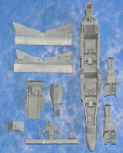 Alpha Jet Cockpit set (Kinetic/Wingman) RS003