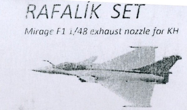 Mirage F1 Engine Nozzles (Kitty Hawk)  RS013