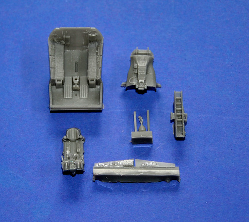 Sukhoi Su27B Flanker Cockpit set (Kitty Hawk) RS029