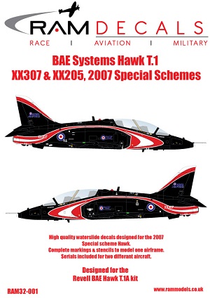 BAe Systems Hawk T1 (RAF Special Schemes) RAM32-001