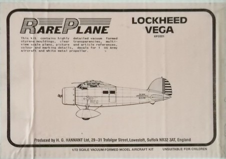 Lockheed Vega  RP5001
