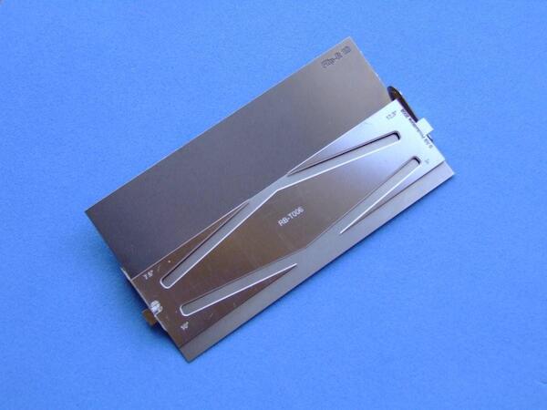 Attachement for Flip R10 Bending tool for Photo Etched Parts for tapered bends RB-T006